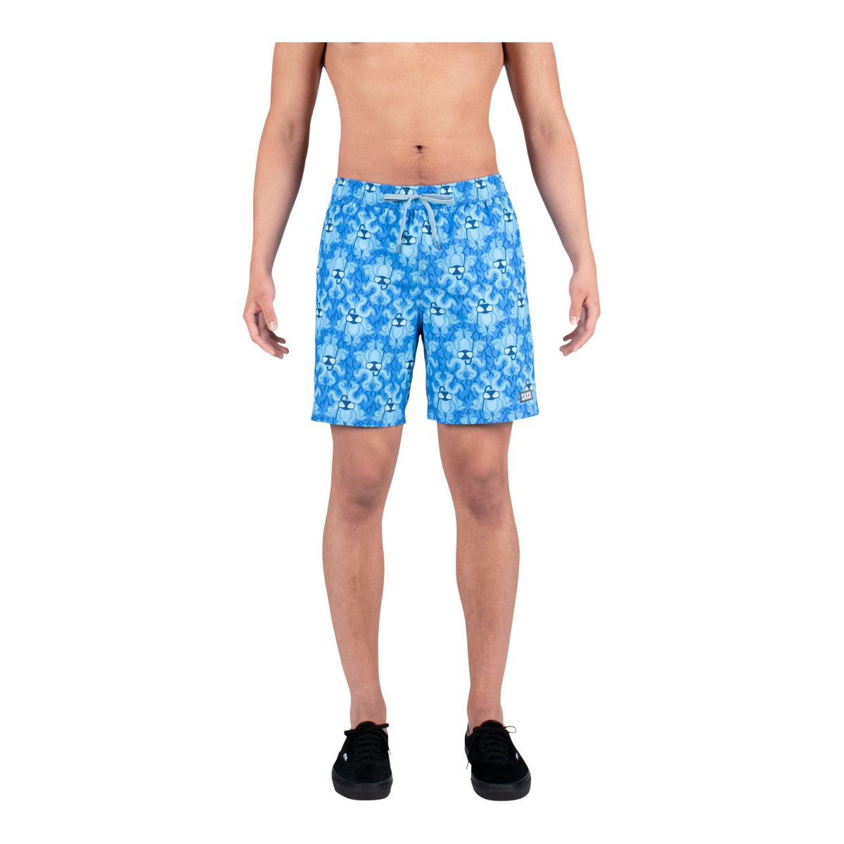 Saxx Men's Oh Buoy 2 1 Swim Volley Shorts 7" Quick-Dry With Mesh Liner