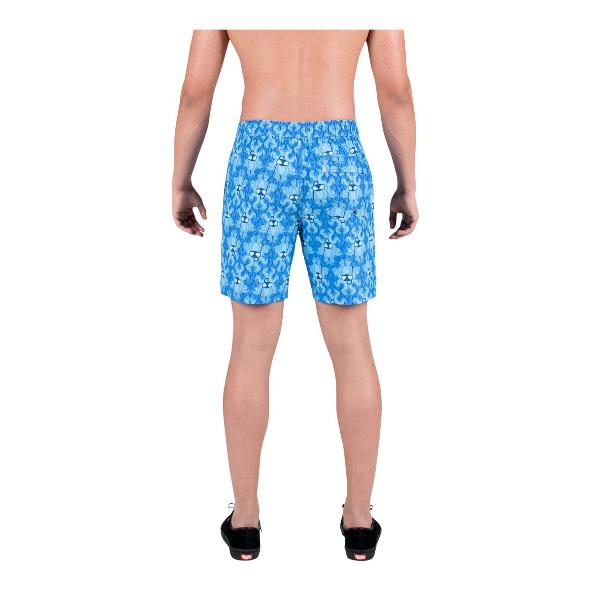 Saxx Men's Oh Buoy 2 in 1 Swim Volley Shorts, 7", Quick-Dry, With Mesh Liner
