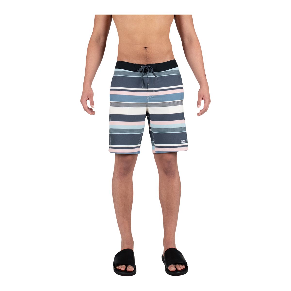 Saxx Men's Betawave 2 in 1 Swim Boardshorts, 19", Quick-Dry, With Mesh Liner
