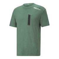 PUMA Men's RAD/CAL Pocket T Shirt Front_Angled_Left