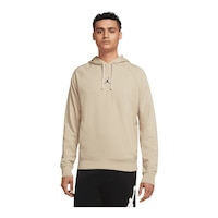 Nike Men's Dri-FIT Sport Crossover Pullover Hoodie, French Terry Fleece Front_Flat