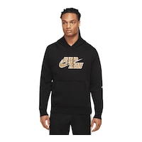 Nike Men's Flight MVP Jumpman Pullover Hoodie, French Terry Fleece Front_Flat