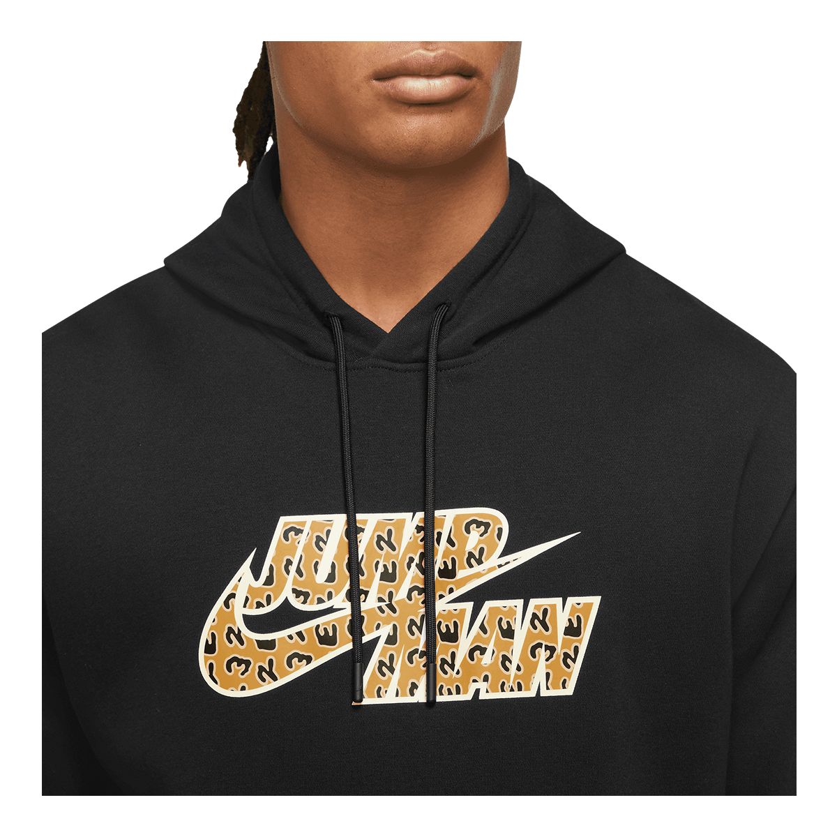 Nike Men's Flight MVP Jumpman Pullover Hoodie, French Terry Fleece