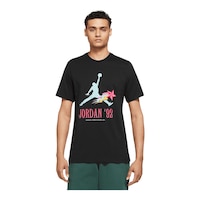 Jordan Men's Brand Graphic Crew T Shirt Front_Flat