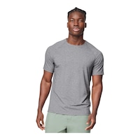 FWD Men's Push Drirelease Tech T-Shirt Front_Flat