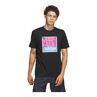 adidas Chain Net G T Shirt Front_Flat