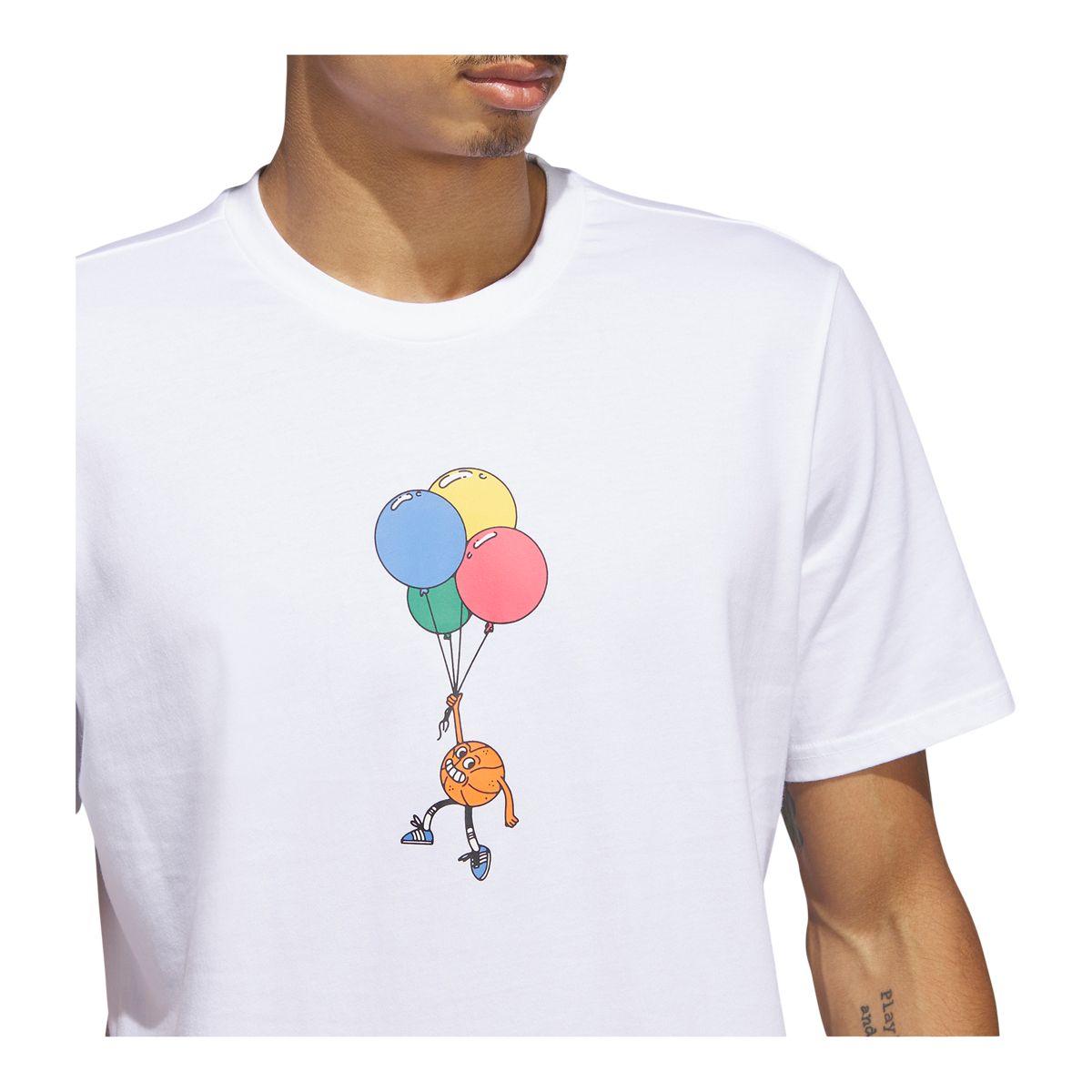 adidad LIL Stripe Air Basketball T Shirt