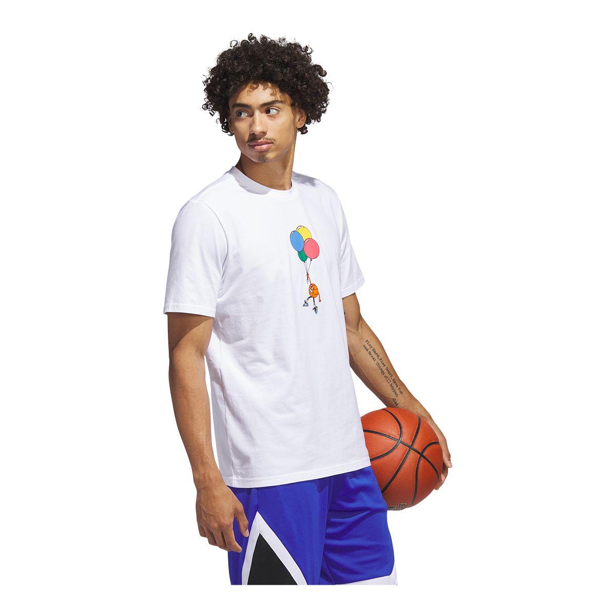 adidad LIL Stripe Air Basketball T Shirt