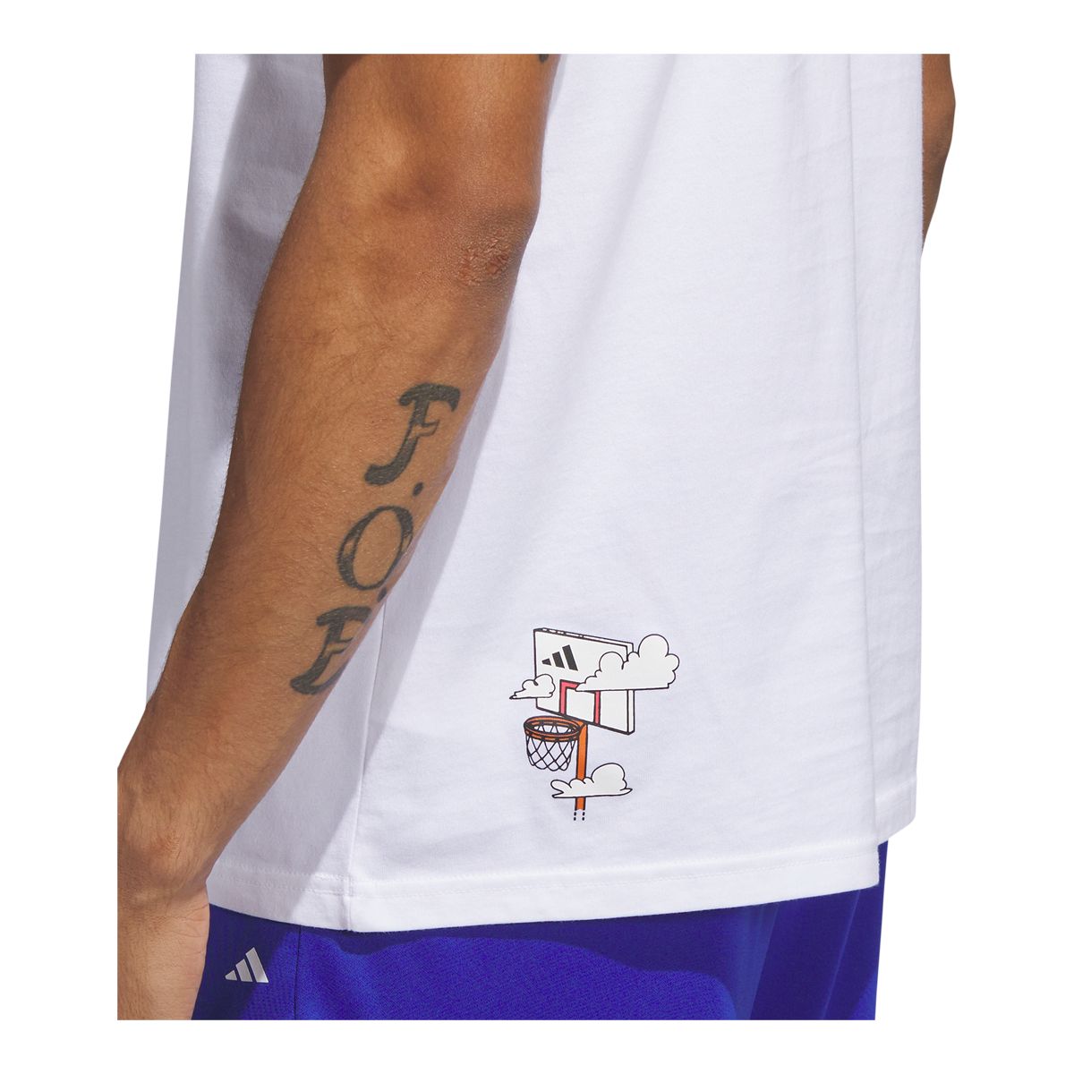 adidad LIL Stripe Air Basketball T Shirt