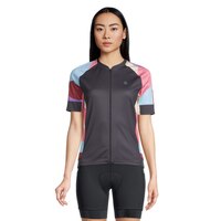 Diamondback Women's Printed Bike Jersey Front_Flat
