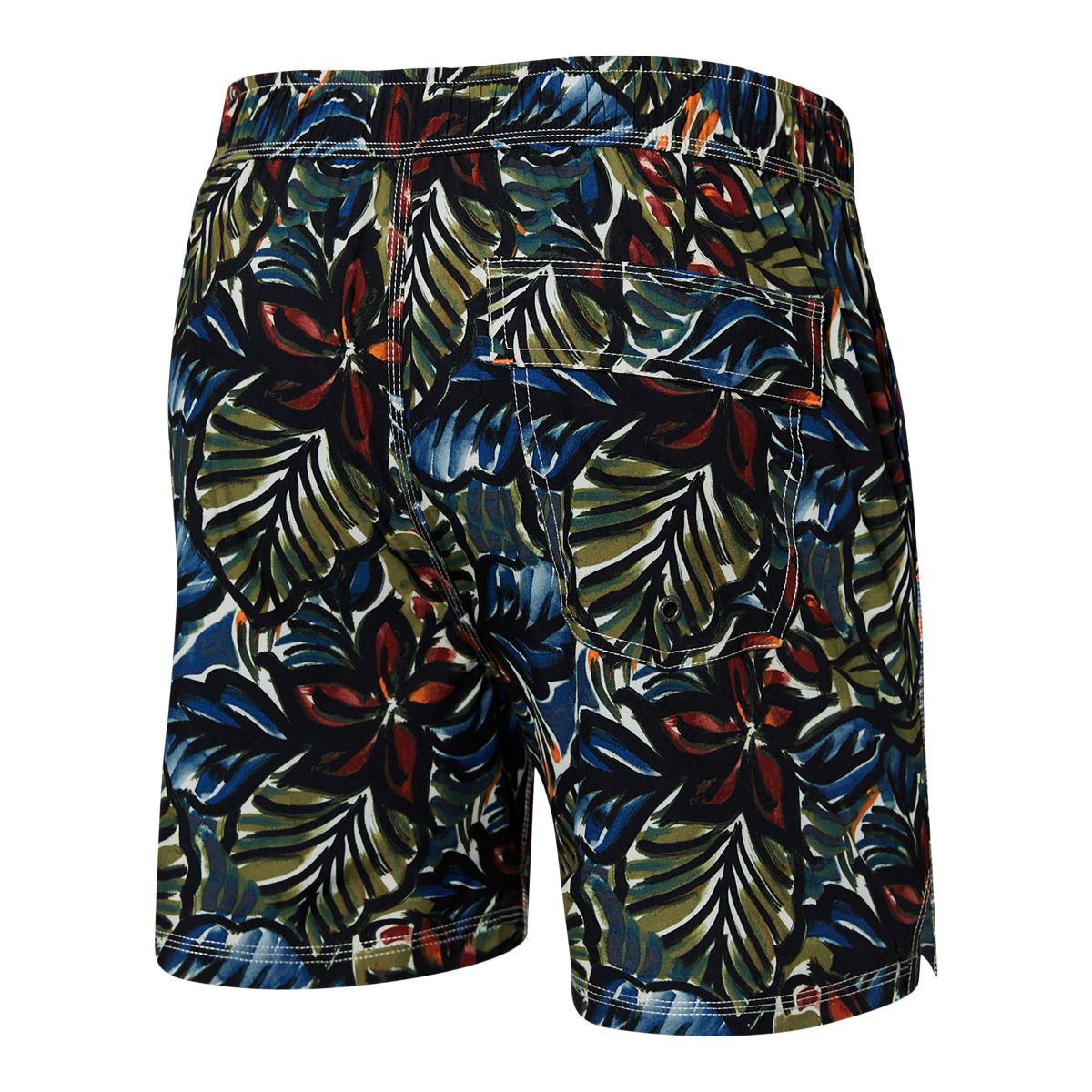 Saxx Men's Oh Buoy 2 in 1 Swim Volley Shorts, 7", Quick-Dry, With Mesh Liner