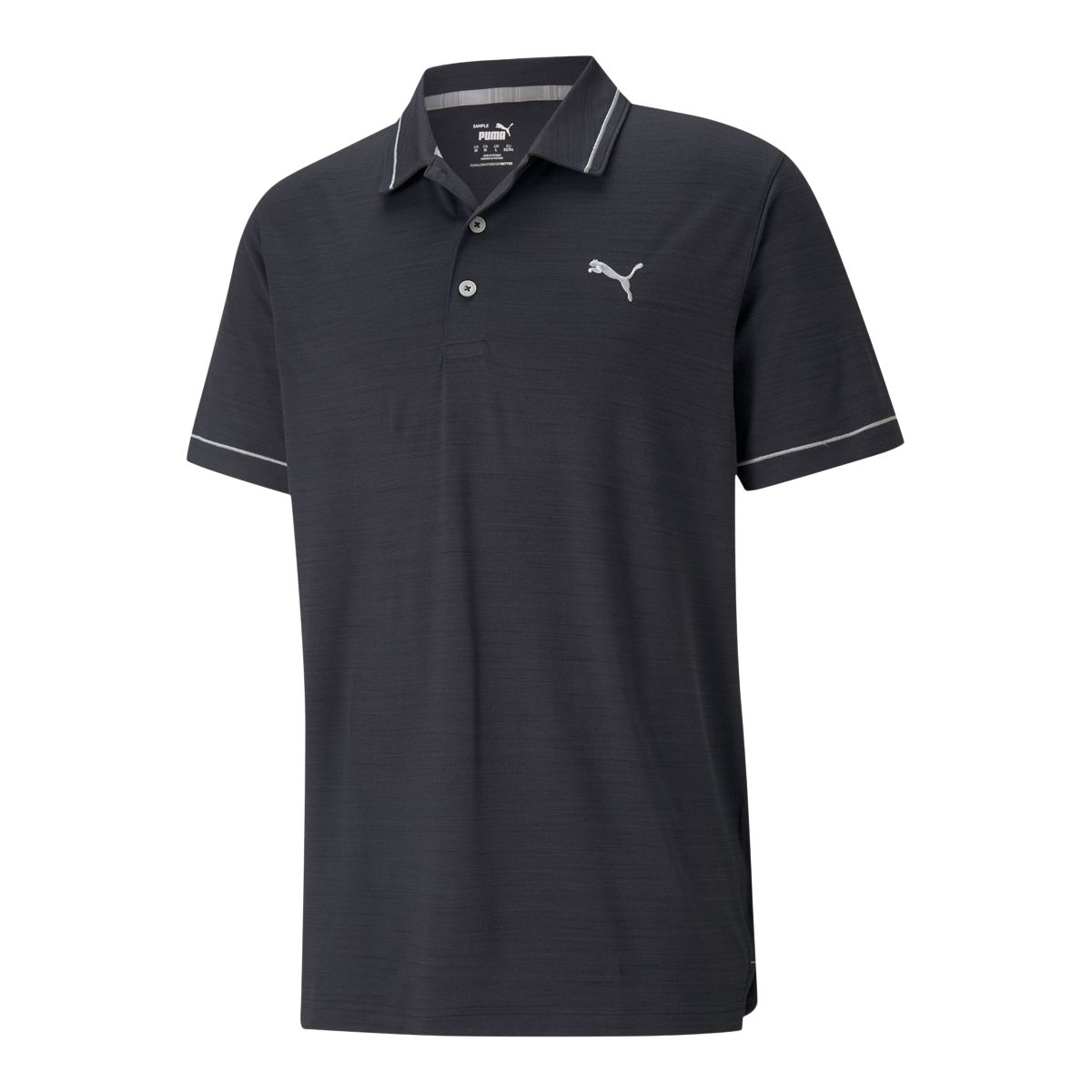 Puma Golf Men's Cloudspun Monarch Short Sleeve Polo T Shirt UPF 50
