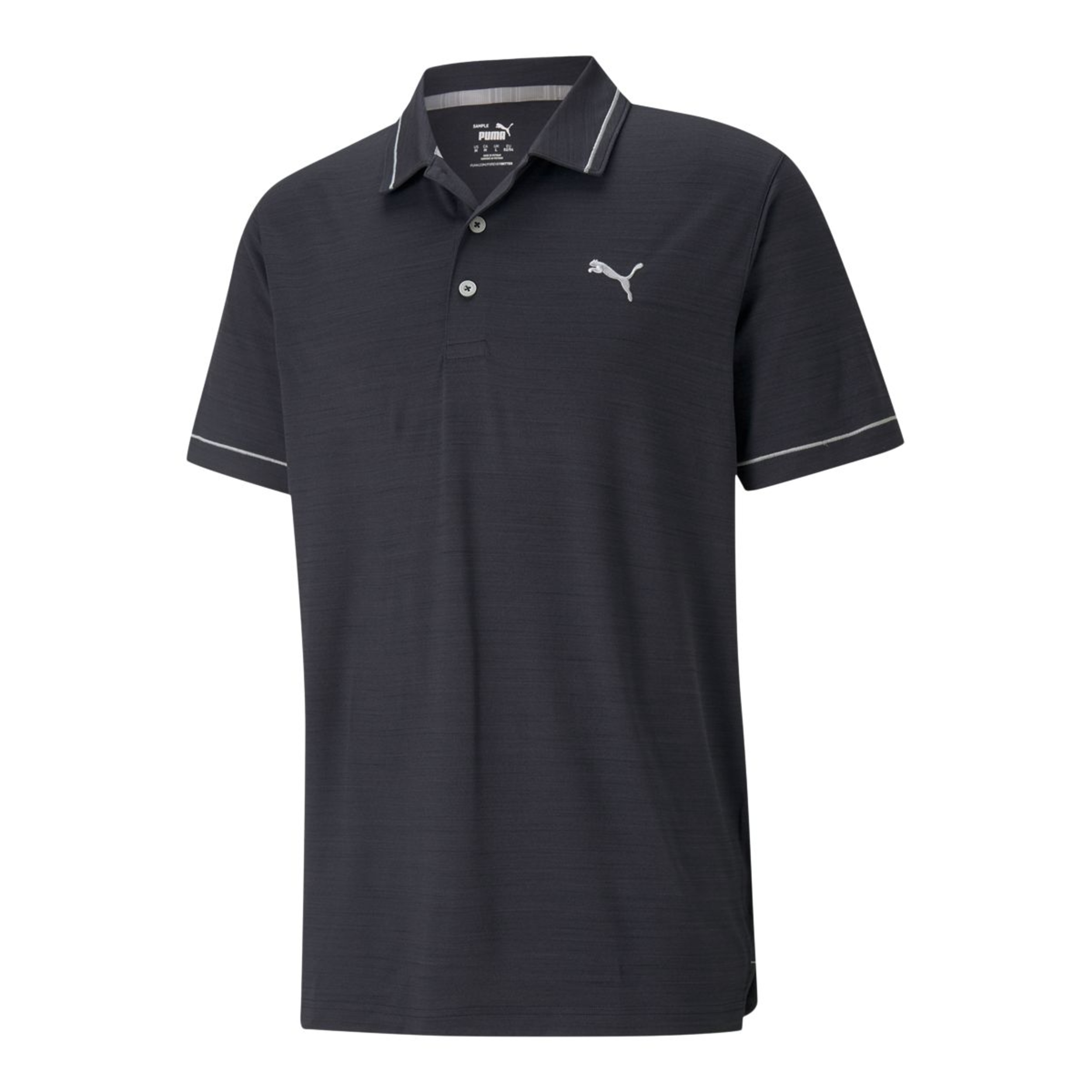 PUMA Golf Men's CLOUDSPUN Monarch Short Sleeve Polo T Shirt, UPF 50 ...
