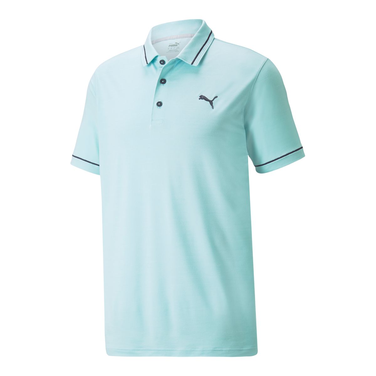 PUMA Golf Men's CLOUDSPUN Monarch Short Sleeve Polo T Shirt, UPF 50