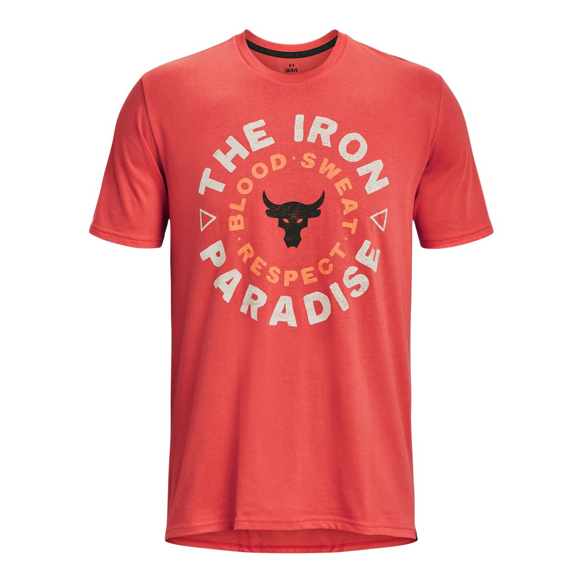 Under Armour Men's Project Rock Iron Circle T Shirt