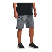 Under Armor Men's Rival Fleece Shorts Front_Angled_Right
