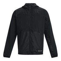 Under Armour Men's Rush Woven Full Zip Jacket Front_Flat
