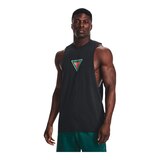 Under Armour Men's Project Rock BSR DMND Muscle Tank Front_Angled_Left