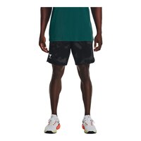 Under Armour Men's Project Rock Printed Woven Shorts Front_Flat