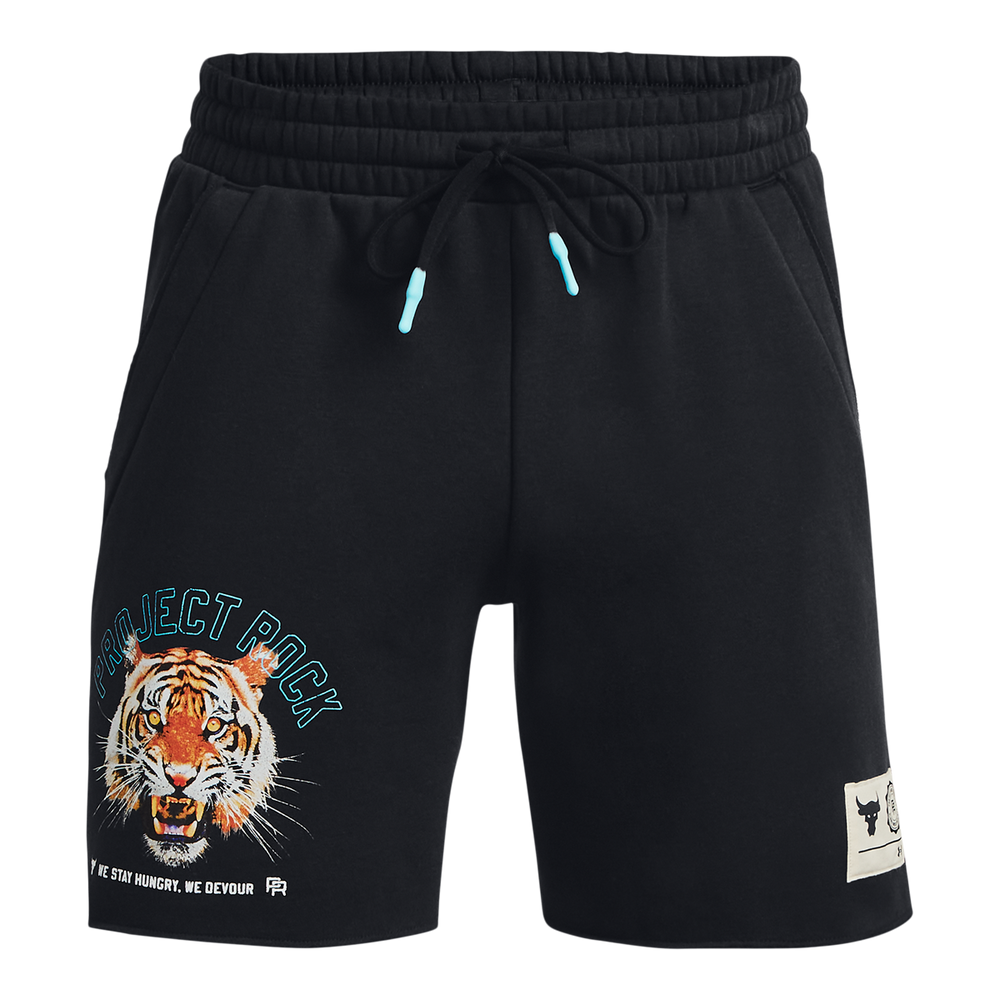 Under Armour Men's Project Rock Tiger Rival Solid Shorts