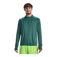 Under Armour Men's Iso-Chill Run UTP 1/4 Zip Top Front_Flat