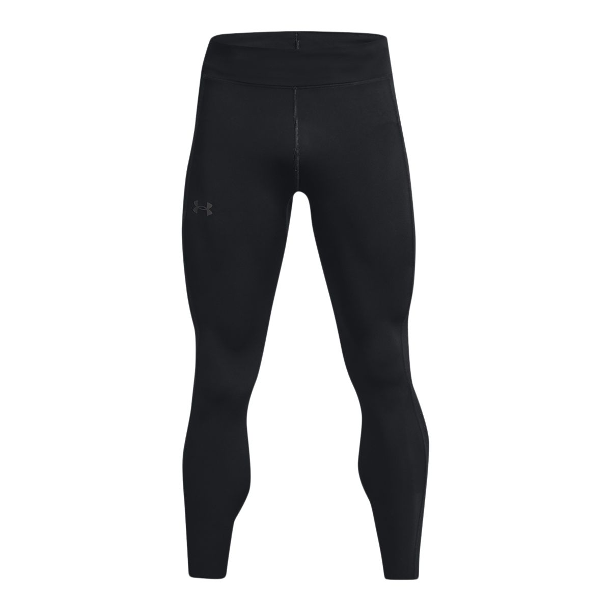 Under Armour Running Speedpocket tights in black and yellow, £42.00