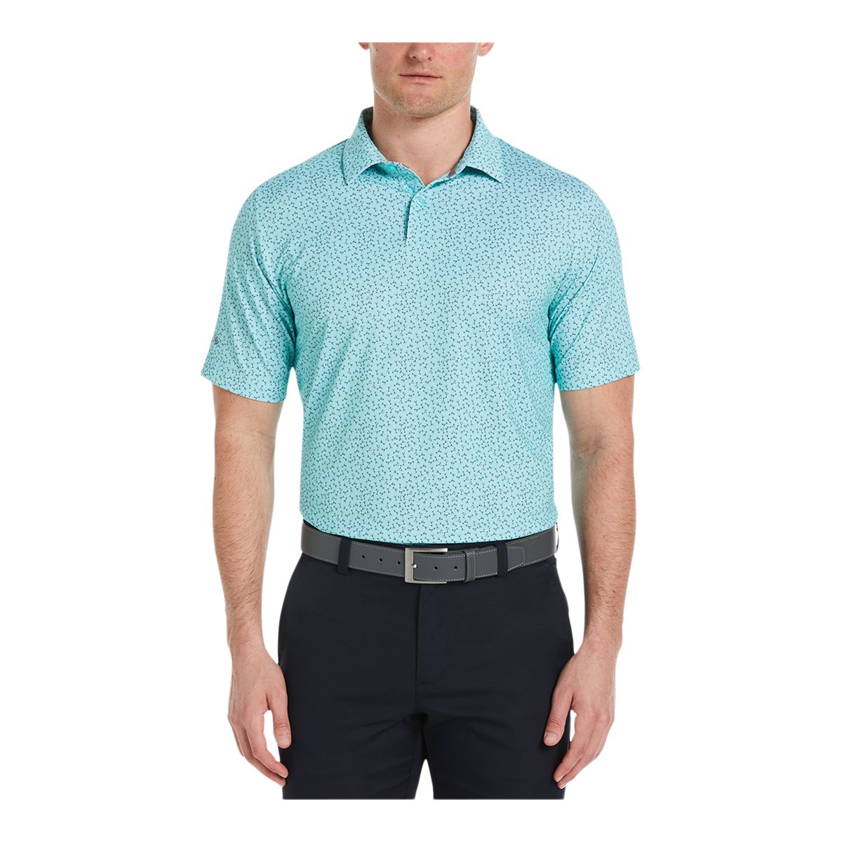 Callaway Men's Micro Martini Print Polo T Shirt | SportChek