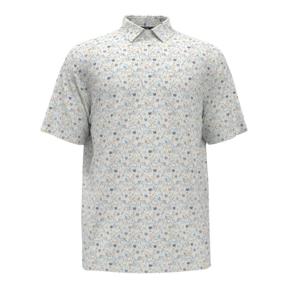 Callaway Men's Novelty Print Polo T Shirt
