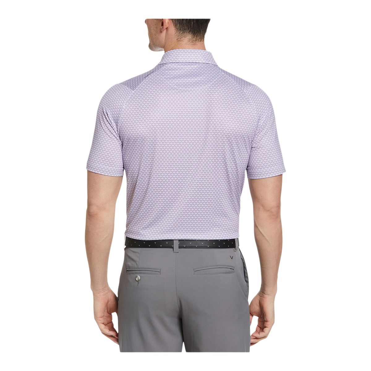Callaway Men's Ombre Chev Print Polo T Shirt