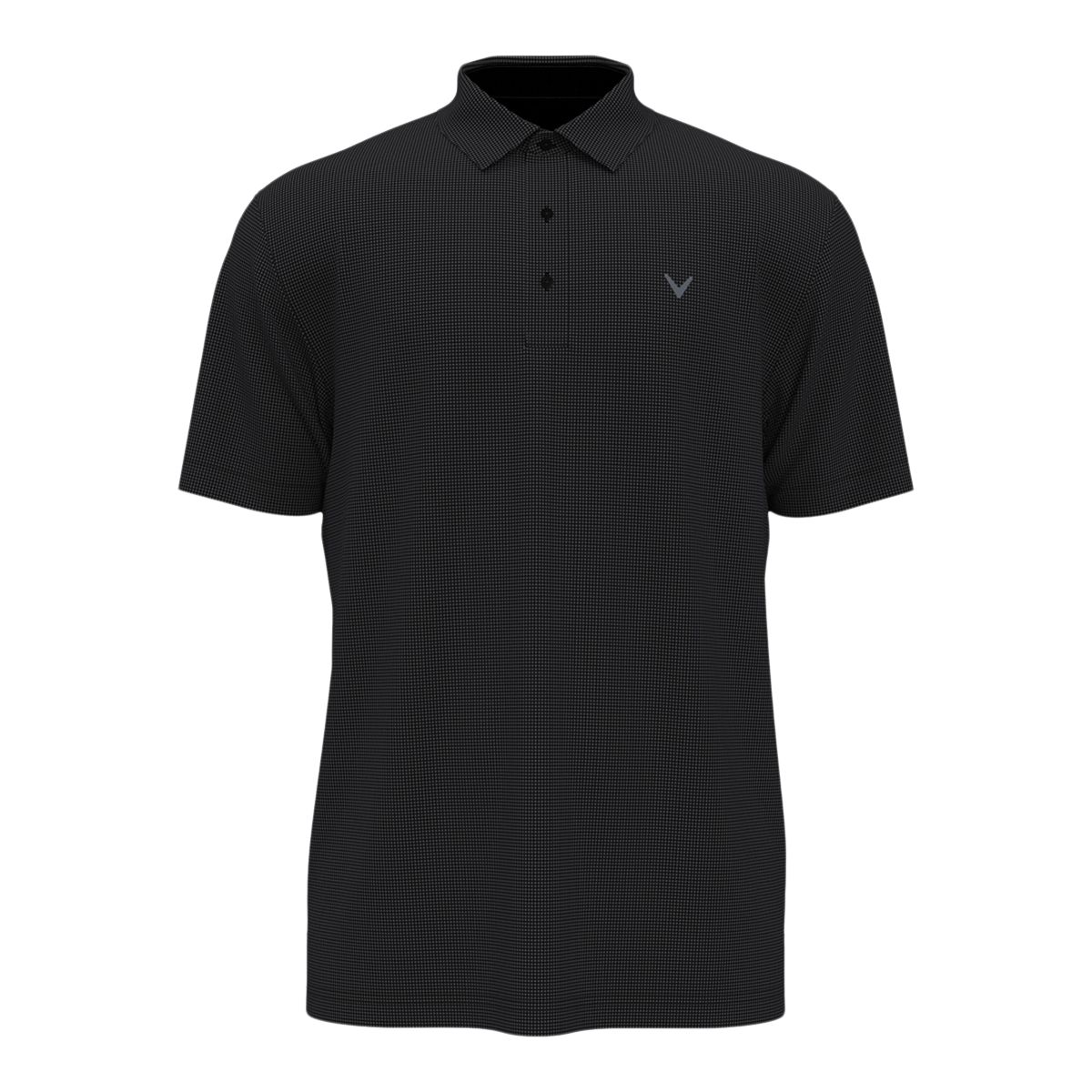 Callaway Men's Gingham Print Polo T Shirt