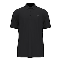Callaway Men's Gingham Print Polo T Shirt Front_Flat