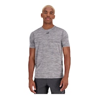 New Balance Men's Impact Luminous T Shirt Front_Angled_Left
