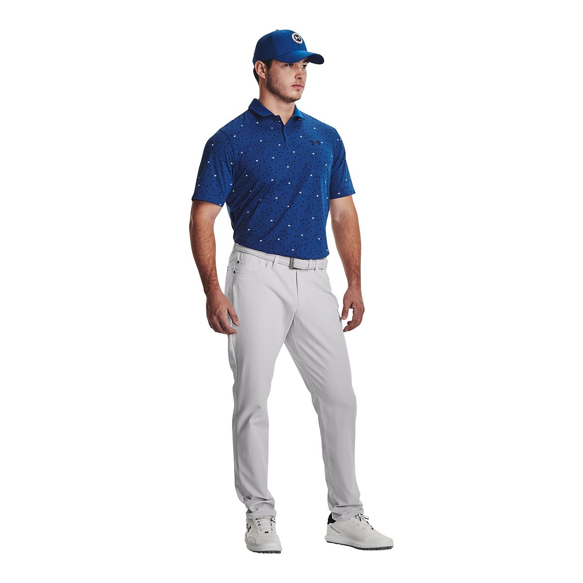 Under Armour Men's Iso-Chill Palm Dash Polo T Shirt