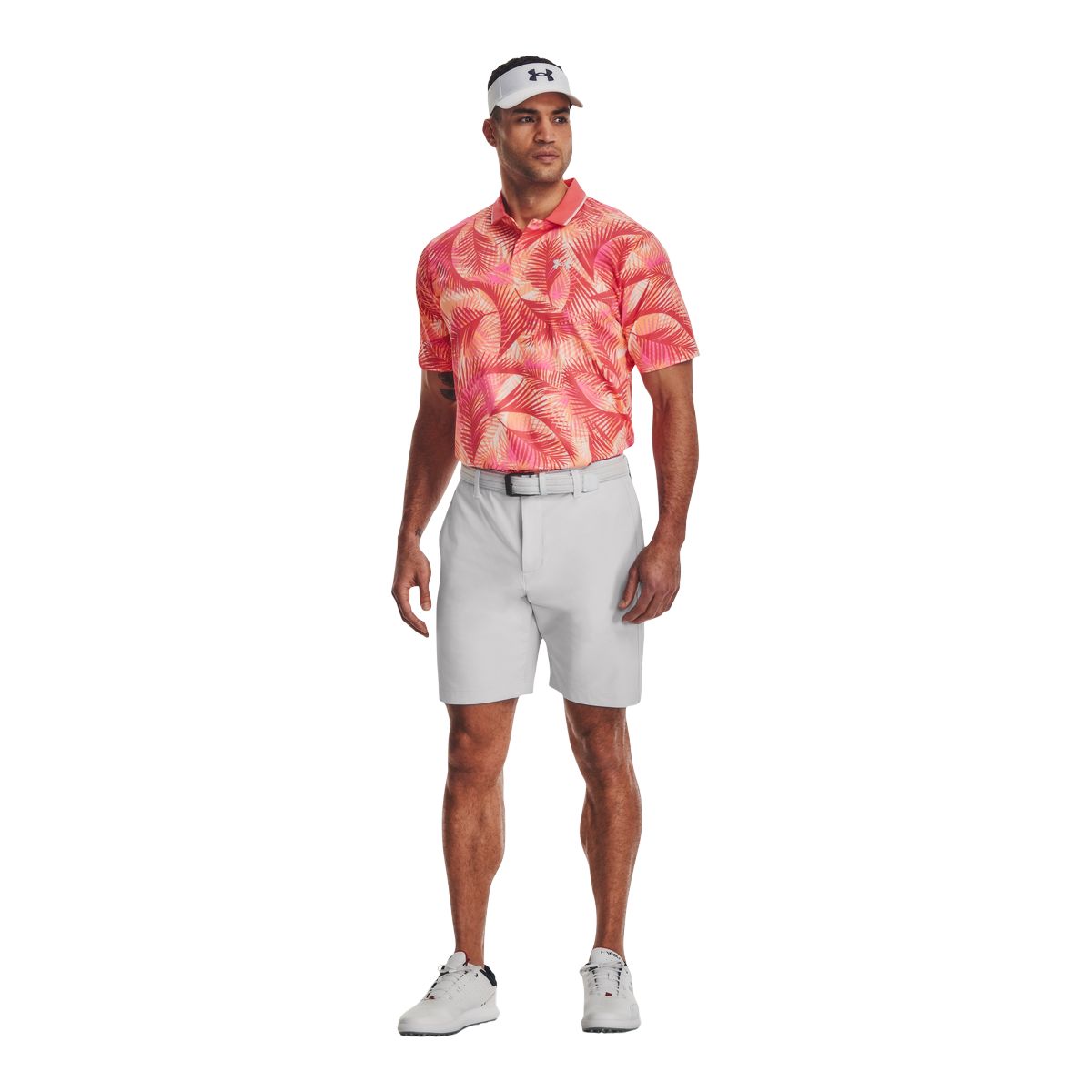 Under Armour Men's Iso-Chill Graphic Palm Polo T Shirt