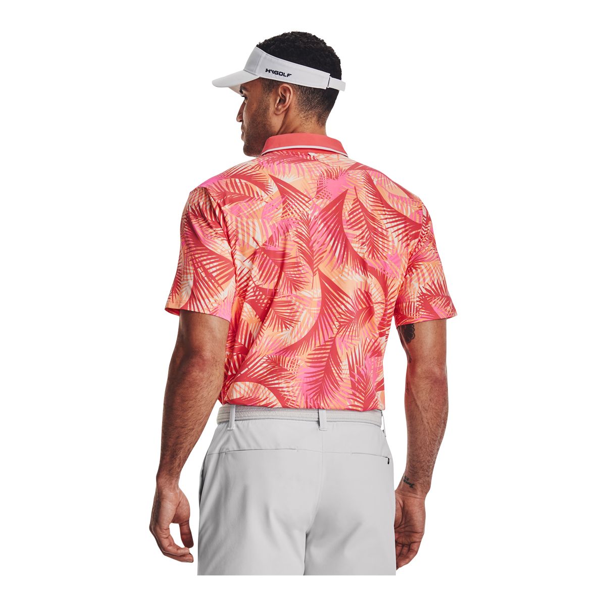Under Armour Men's Iso-Chill Graphic Palm Polo T Shirt