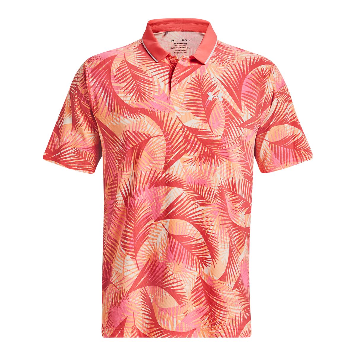Under Armour Men's Iso-Chill Graphic Palm Polo T Shirt