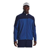 Under Armour Men's Storm Windstrike Full Zip Jacket Front_Three_Fourths_Angled_Right