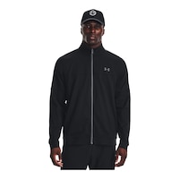Under Armour Men's Storm Midlayer Full Zip Polo T Shirt Front_Flat