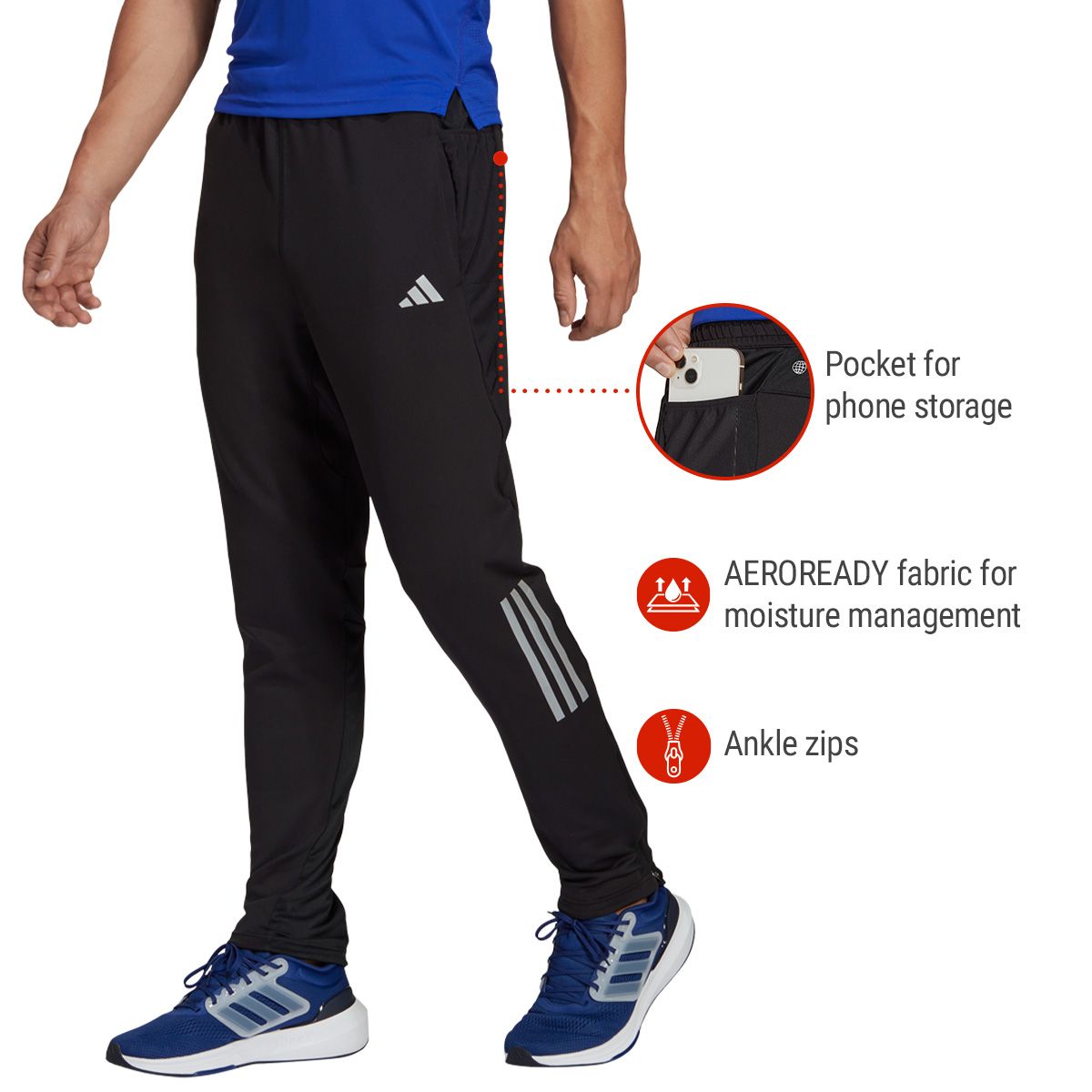 adidas Men's Own The Run Astro Knit Pants