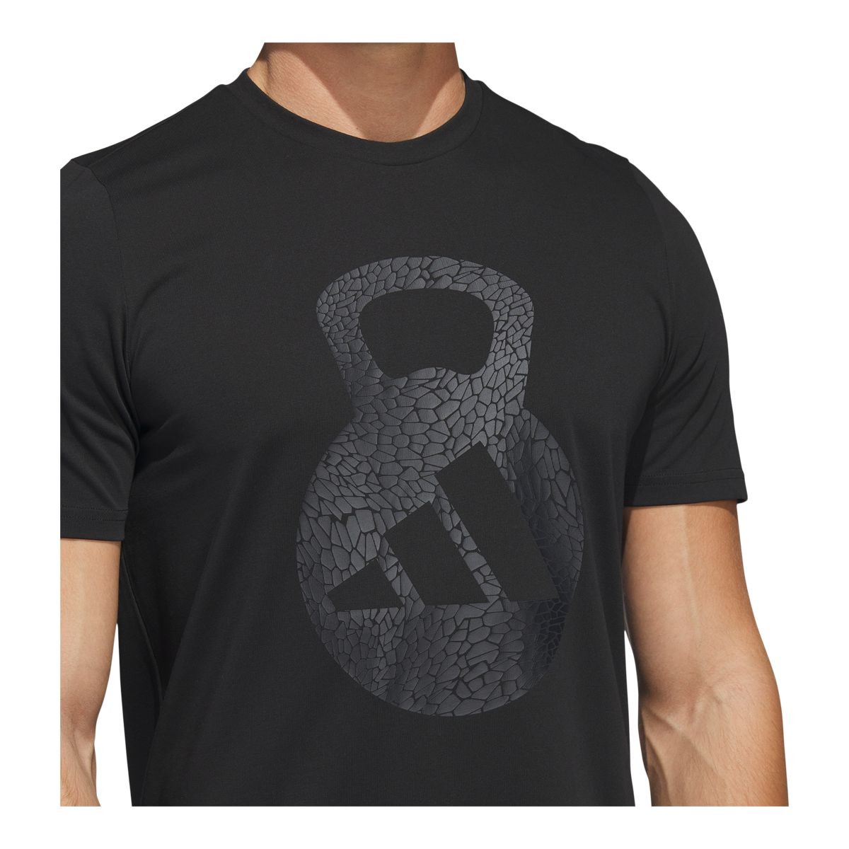 Victory Ink Men's Skull Weight Lifting T-Shirt - Athletic Fit, Short Sleeve Gym Tee