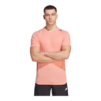 adidas Men's D4T Training T Shirt Front_Flat