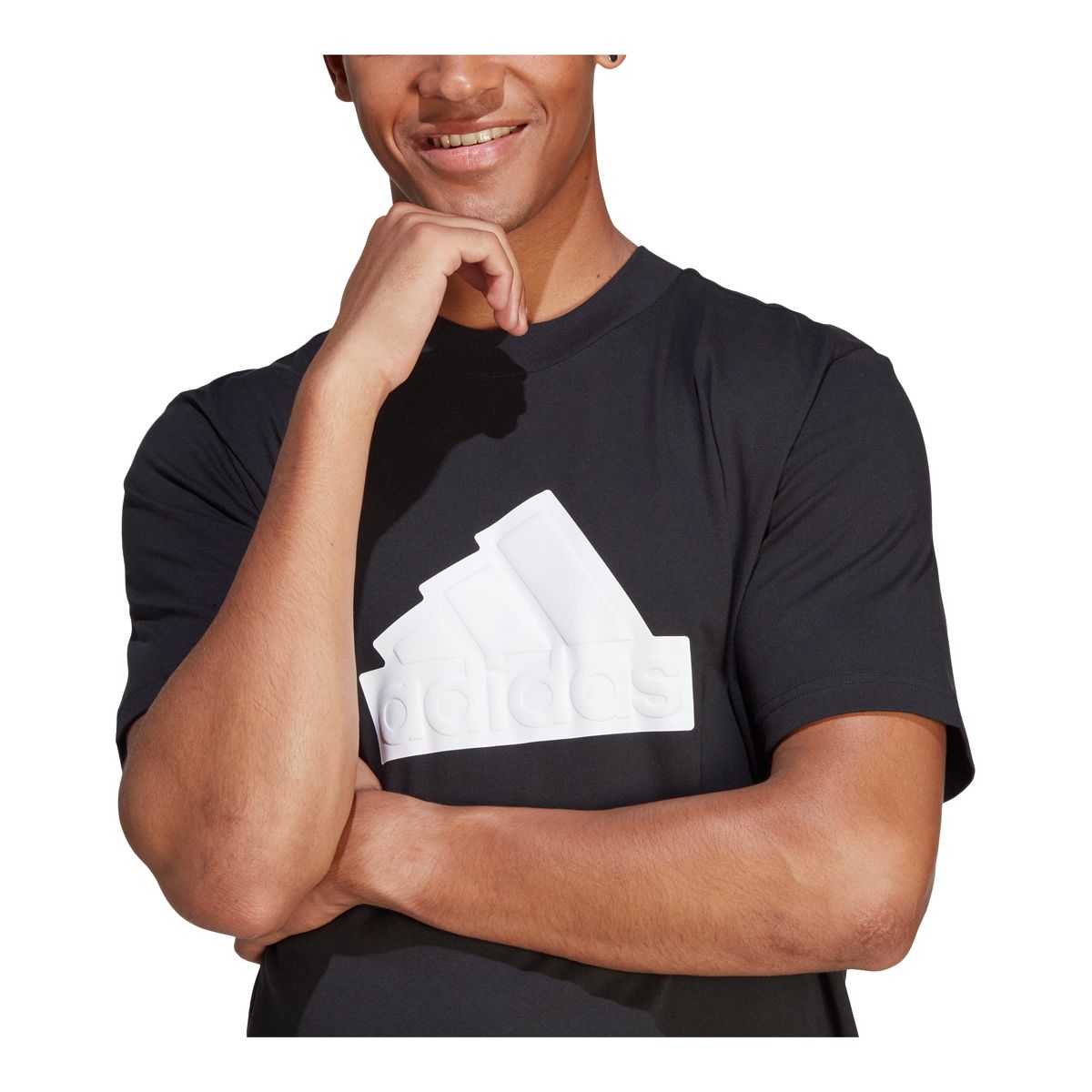 adidas Men's Sportswear FI Badge of Sport T Shirt