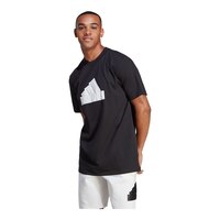 adidas Men's Sportswear FI Badge of Sport T Shirt Front_Three_Fourths_Angled_Left