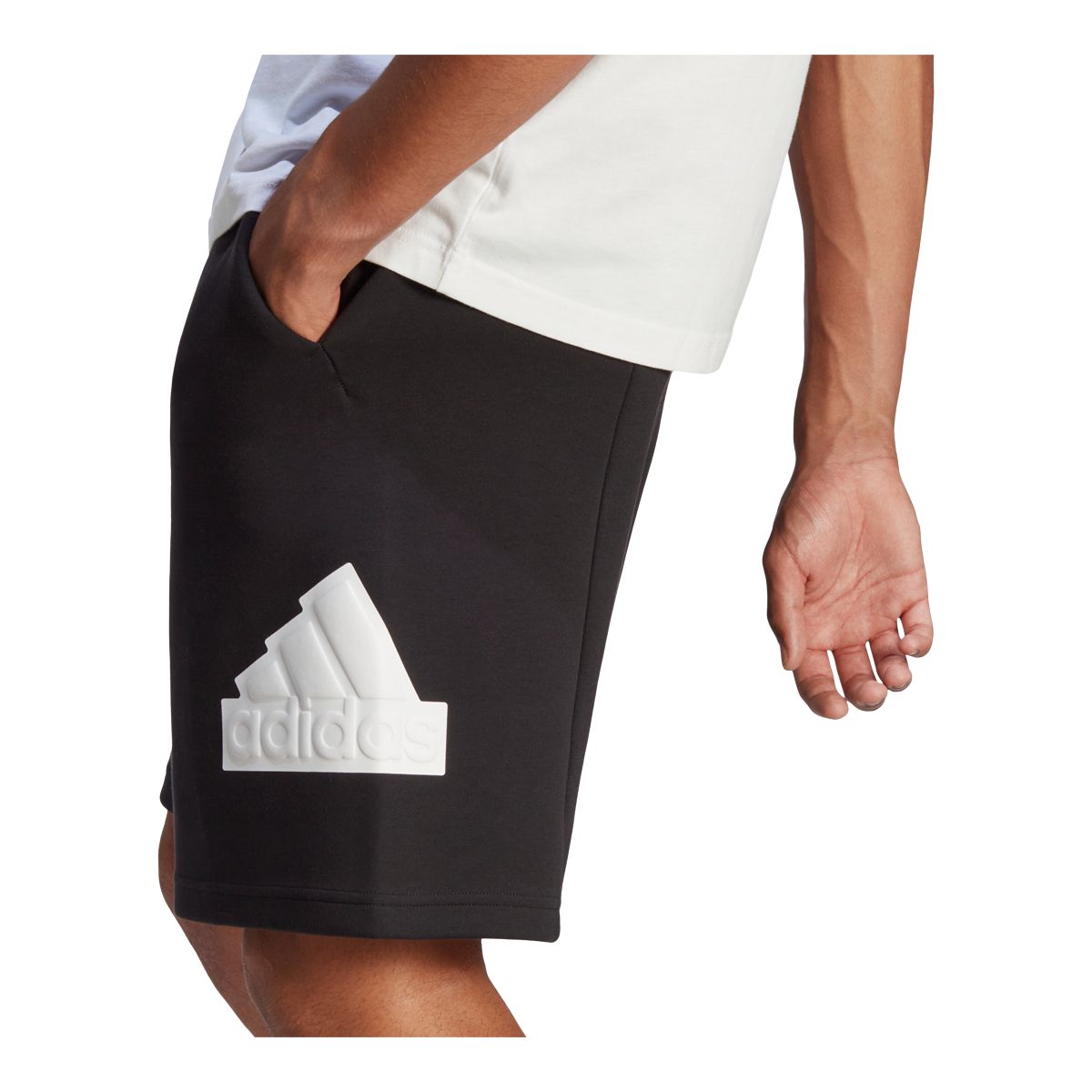 adidas Men's Sportswear FI Badge Of Sport 10-inch Shorts