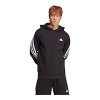 adidas Men's Sportswear FI 3-Stripe Pullover Hoodie Front_Flat