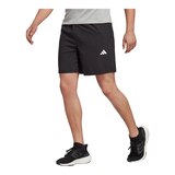 adidas Men's Extended Size TR Woven Shorts Front_Three_Fourths_Angled_Left