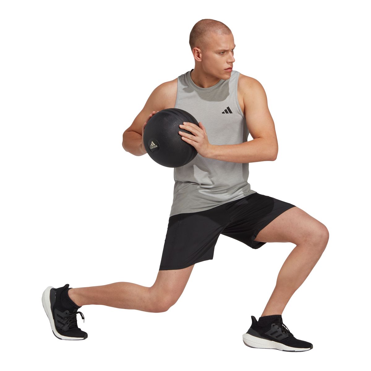 adidas Men's Extended Size TR Woven Shorts