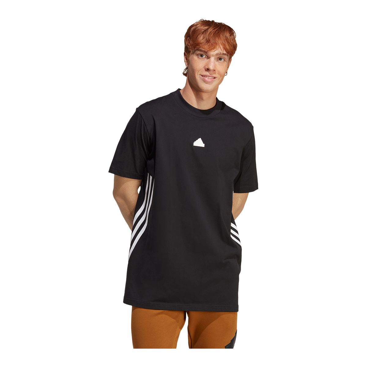 adidas Men's Sportswear FI 3-Stripe T Shirt