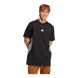 Adidas Men's Sportswear FI 3-Stripe T Shirt Front_Flat