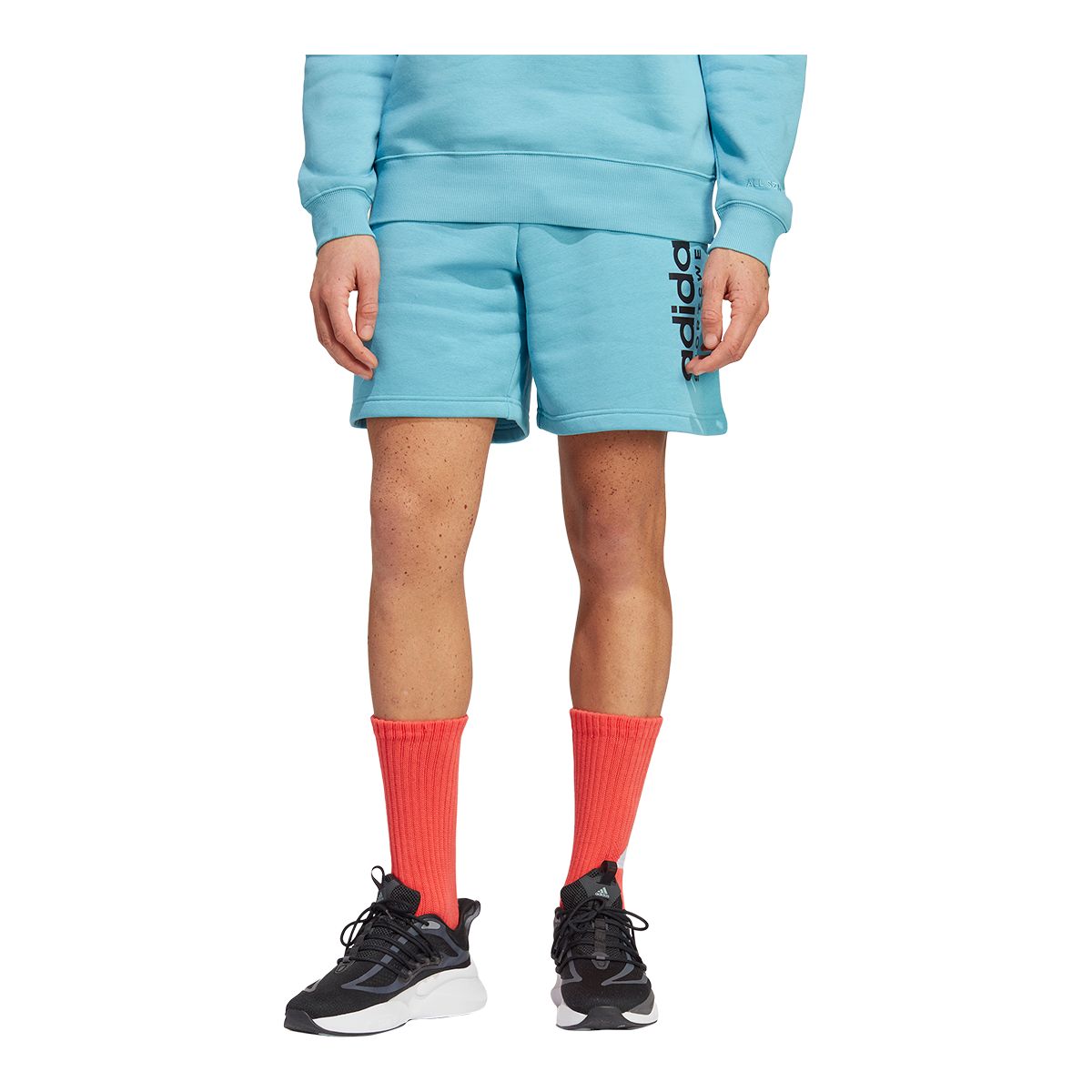 adidas ALL SZN Fleece Shorts - Blue | adidas Canada